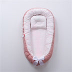 Bionic Baby Nest with Pillow – Portable Newborn Crib Bed