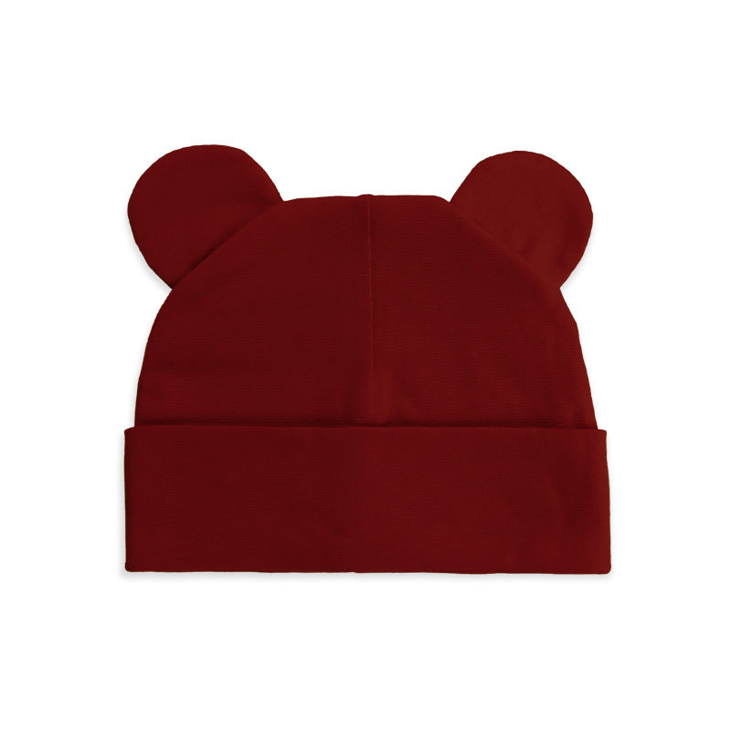 Baby Hat Spring And Autumn Pure Cotton Thin Newborn Tire Cap