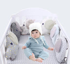 Baby Crib Bumper Set – Soft Cotton Protection for Cots & Beds