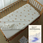 Crib Fitted Sheet Cotton Knitted Newborn