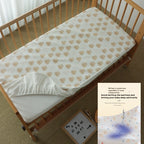 Crib Fitted Sheet Cotton Knitted Newborn
