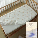 Crib Fitted Sheet Cotton Knitted Newborn