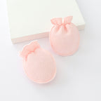 Newborn Warm Anti-scratch Glove Clip Cotton For Baby Protective Gloves