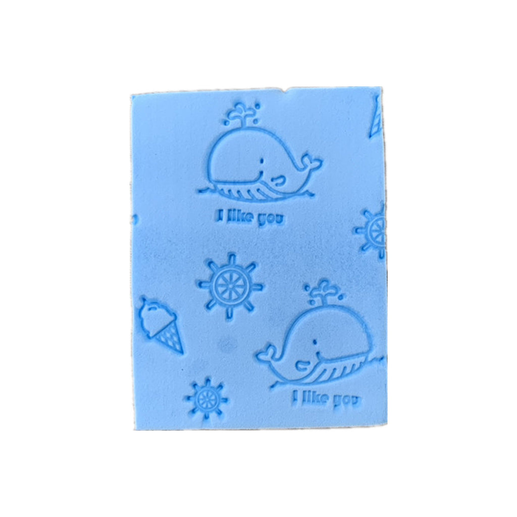 Baby Bath Sponge Cartoon Children's  Cotton Rubbing Sponge