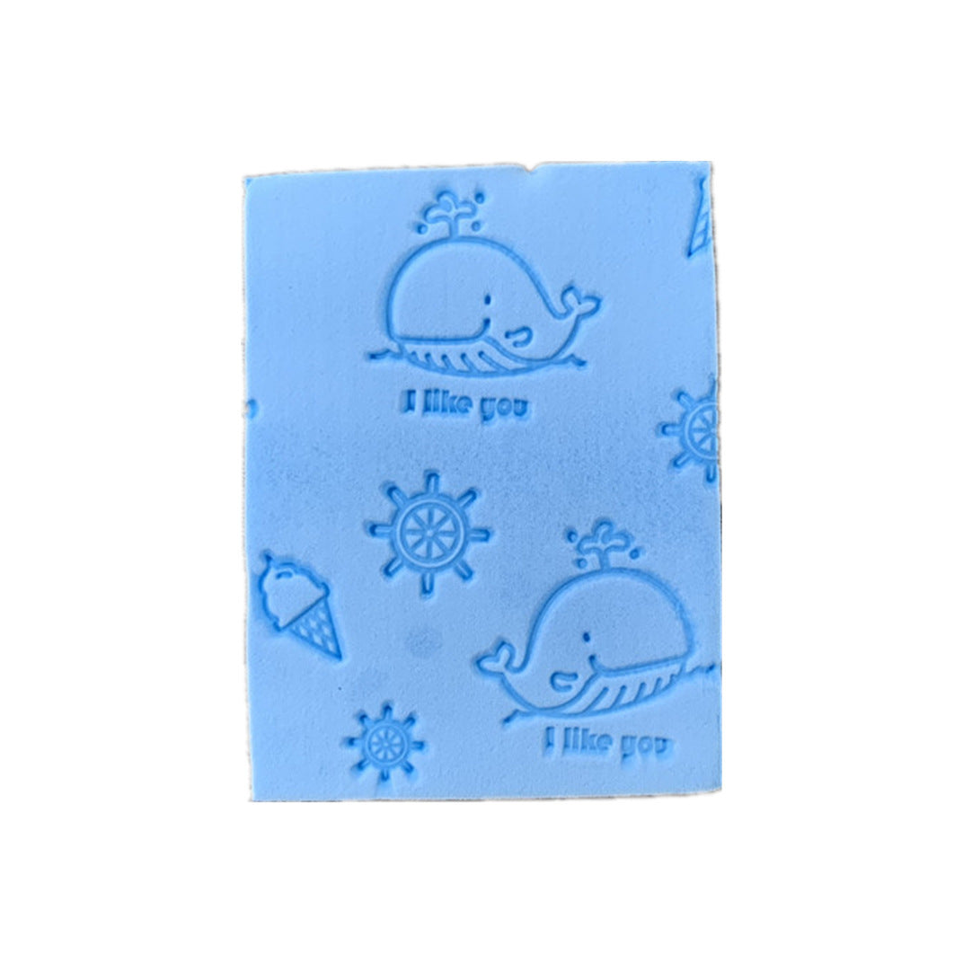 Baby Bath Sponge Cartoon Children's  Cotton Rubbing Sponge