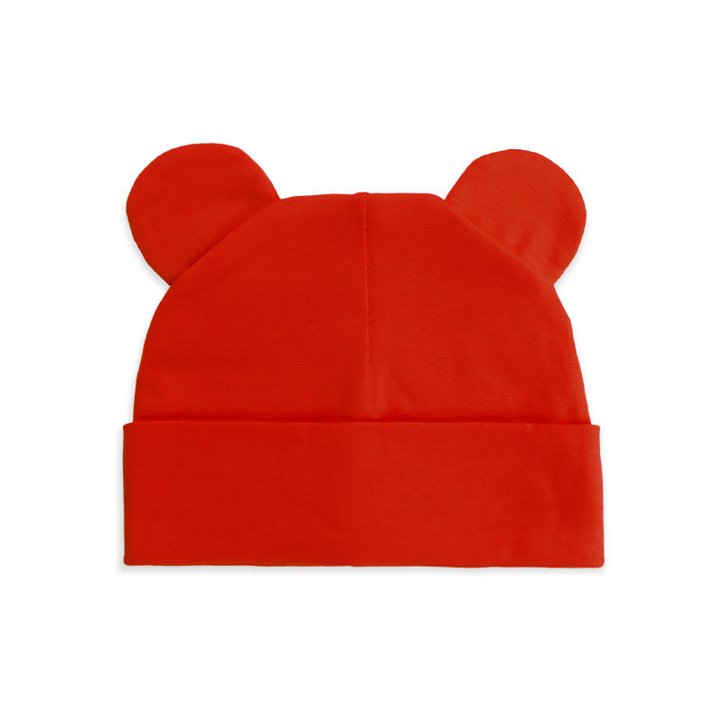 Baby Hat Spring And Autumn Pure Cotton Thin Newborn Tire Cap