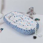 Foldable Baby Travel Crib with Pillow – Removable & Washable